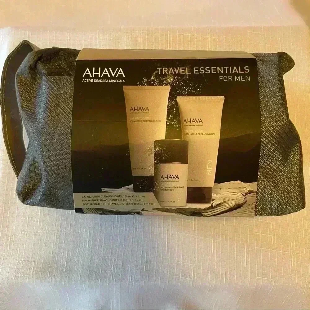 AHAVA Brand NEW Travel Essentials Kit for Men